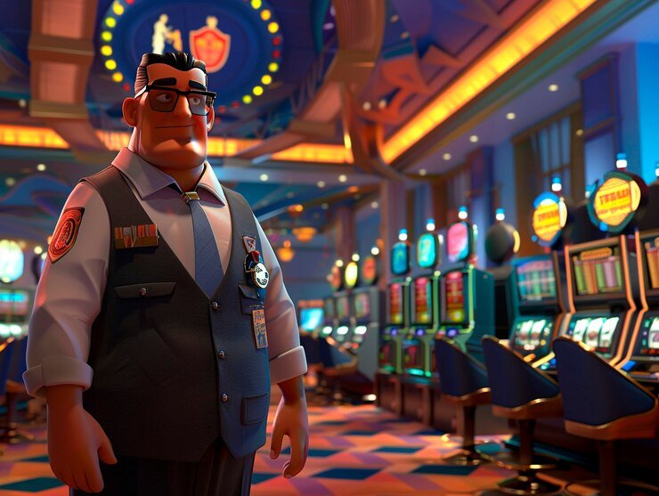 Tampilan permainan gratis slot di aplikasi untung 308 dengan kredit virtual